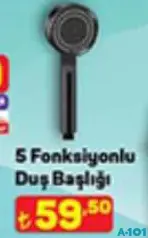 5 FONKSİYONLU DUŞ BAŞLIĞI